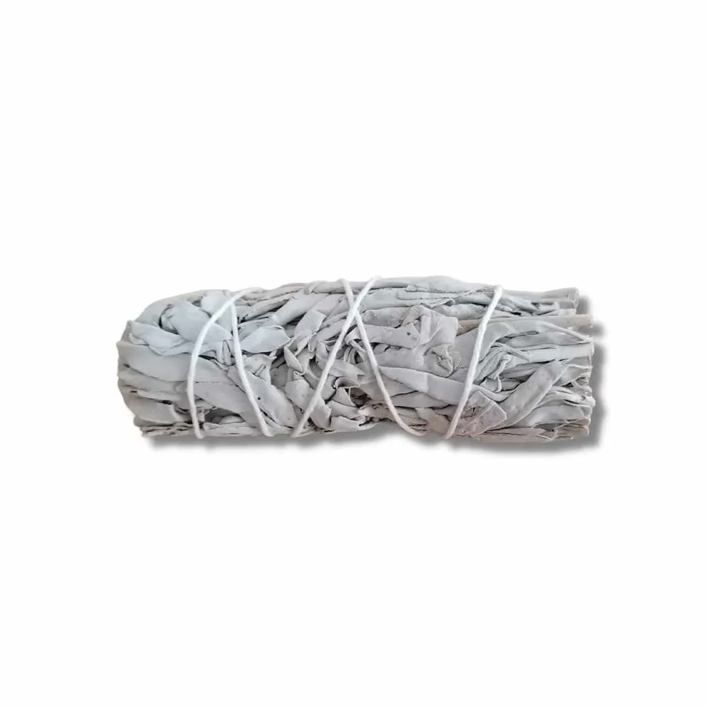 Tocha de sálvia branca 10 cm