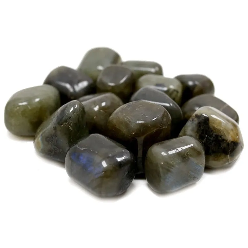 Pedra rodada de labradorite