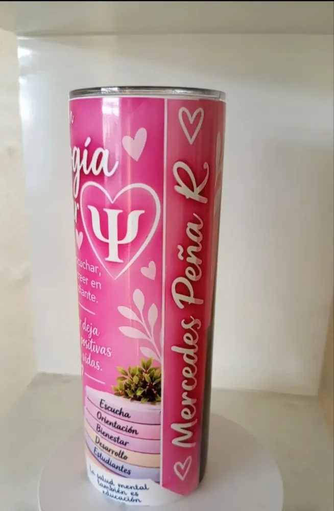 Vasos personalizados en sublimación