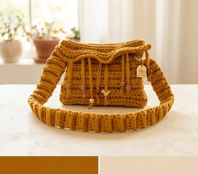 Bolso Madera y Miel 🪵 🍯 🐝