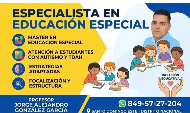 Orientación educativa a estudiantes con autismo tdh y otras necesidades educativas específicas.