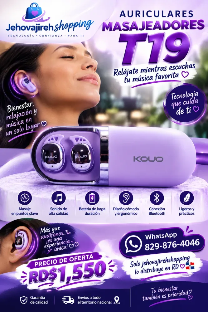 Auricular Masajeador T19