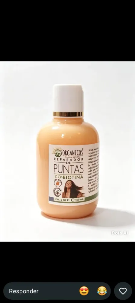Reparador de puntas con (BIOTINA)