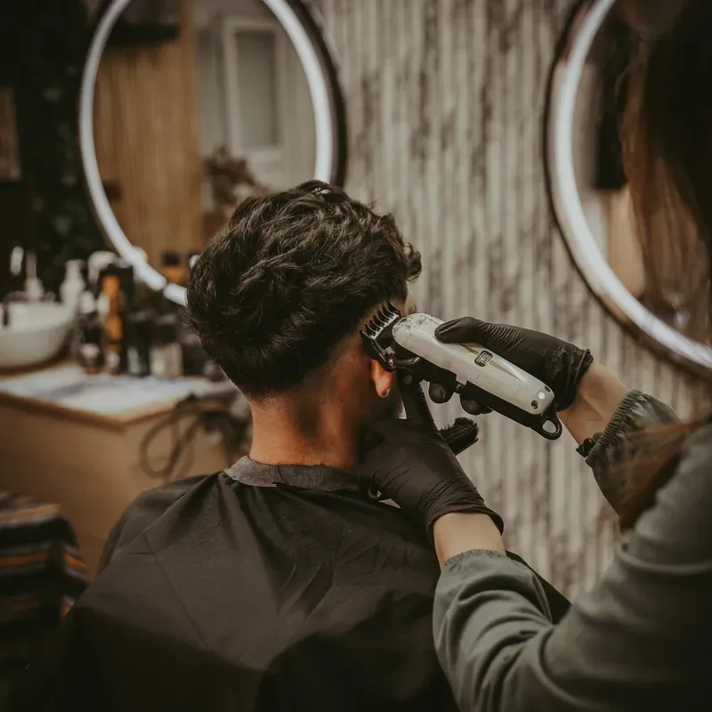 Corte de barbería