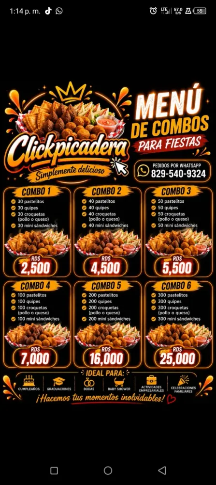 Menú
